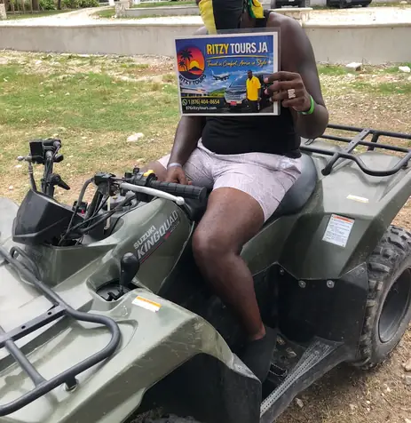 ATV ride on a Ritzy Tours JA day trip