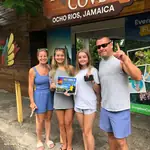 Ritzy Tours JA guests in Ocho Rios