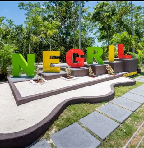 Negril letter sign