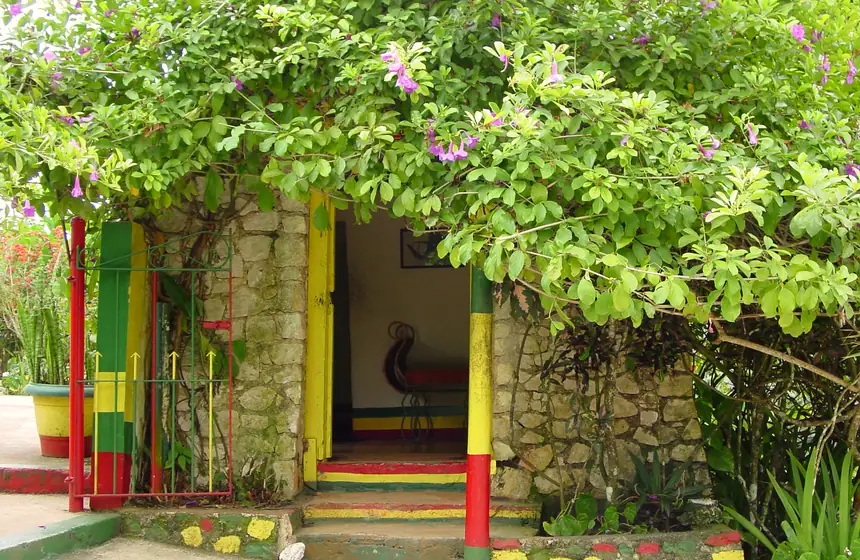 Bob Marley's childhood house at Nine Mile, St. Ann