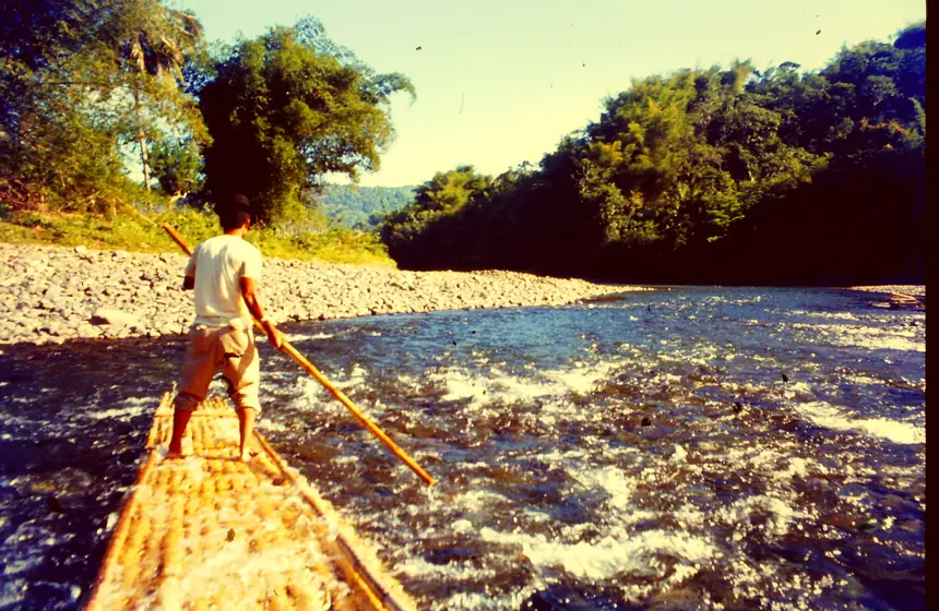 Bamboo rafting on the Rio Grande, Portland, Jamaica
