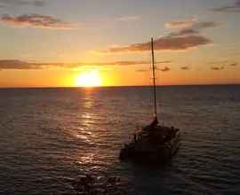 Sunset at Rick's Cafe, Negril
