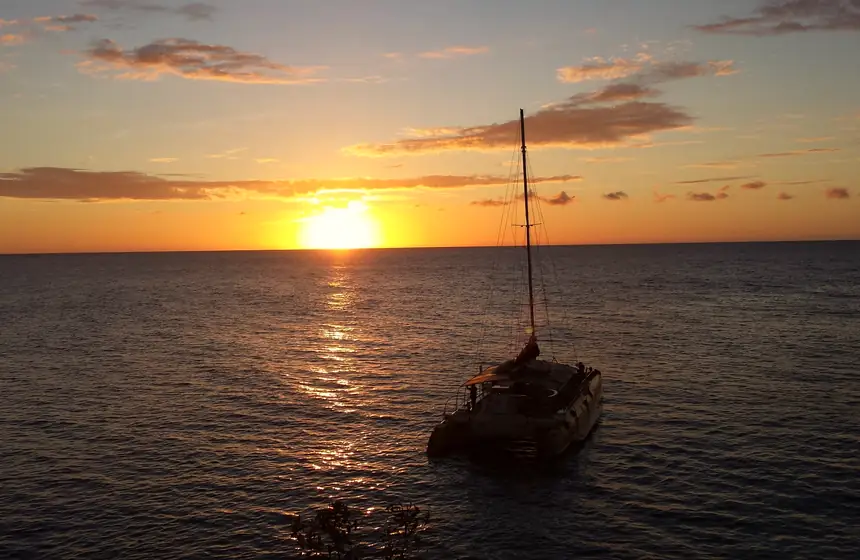 Sunset at Rick's Cafe, Negril