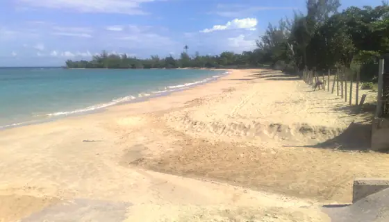 Beach at Runaway Bay, Jamaica