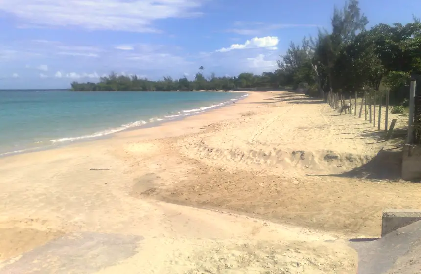 Beach at Runaway Bay, Jamaica